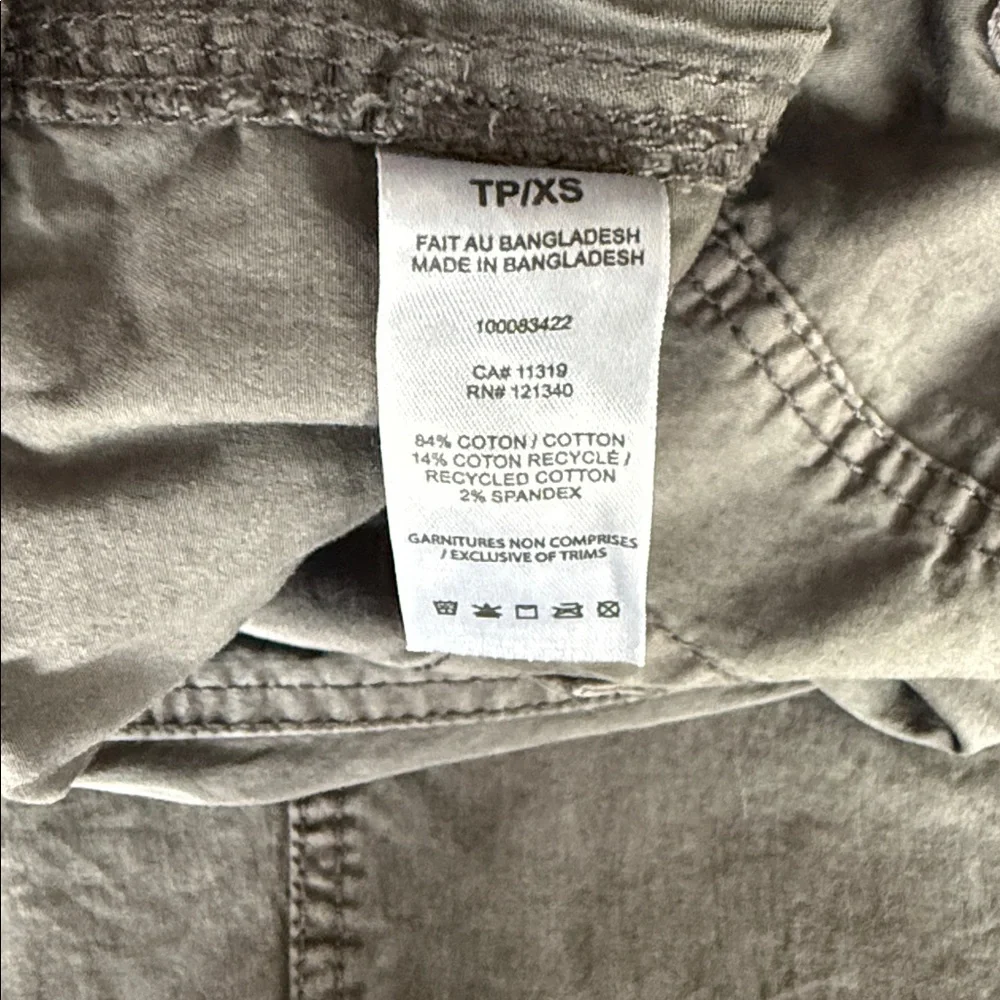 Garage Women's Harlowe Charcoal Parachute Cargo Pant~XS - Picture 5 of 12
